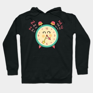 Sleepy clock Hoodie